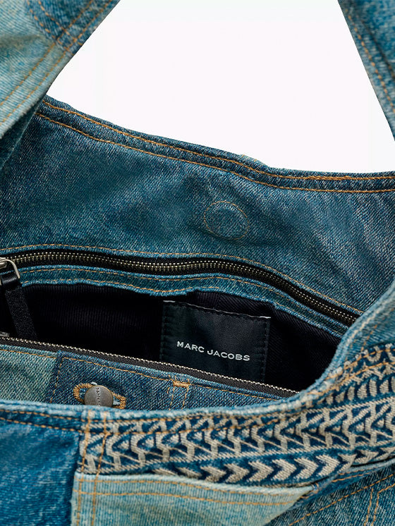 Borsa Marc Jacobs The Deconstructed Denim The Sack Indigo
