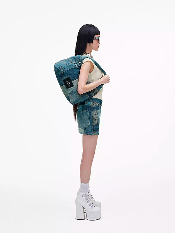 Borsa Marc Jacobs The Deconstructed Denim The Sack Indigo