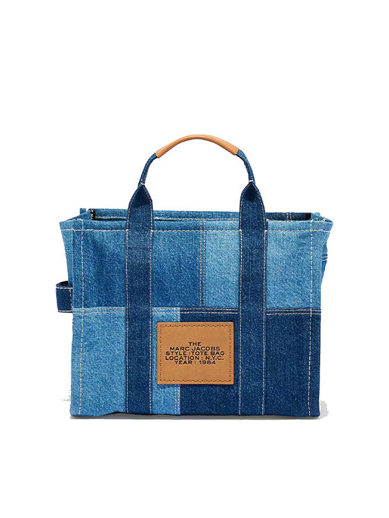 Bolsa de mão Tote Marc Jacobs The Denim Medium Azul