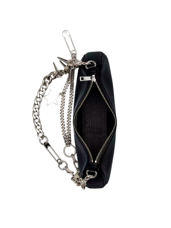 Bolsa Marc Jacobs Star Charm Shoulder Bag Preto