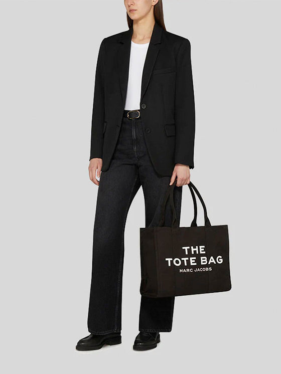 Bolsa Tote Marc Jacobs M0016156 Large – Algodão Preto