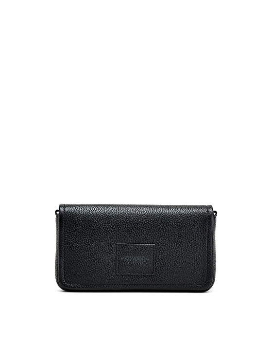 Mala de ombro Marc Jacobs The Leather Mini Tote Preto