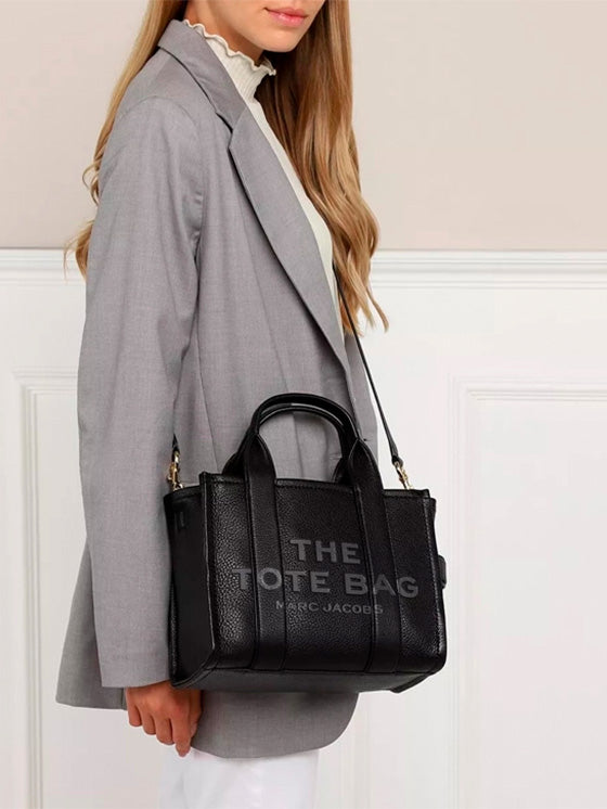Bolsa Marc Jacobs Small Tote Couro Preto M06FA21422