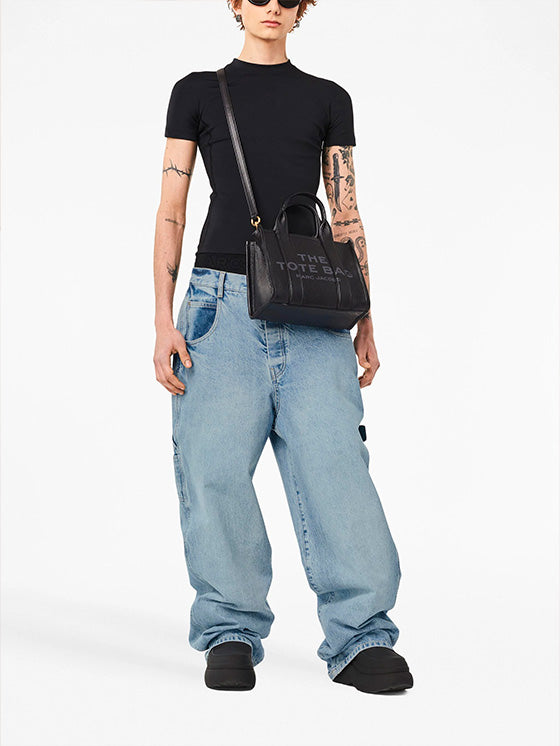 Bolsa Marc Jacobs Small Tote Couro Preto M06FA21422