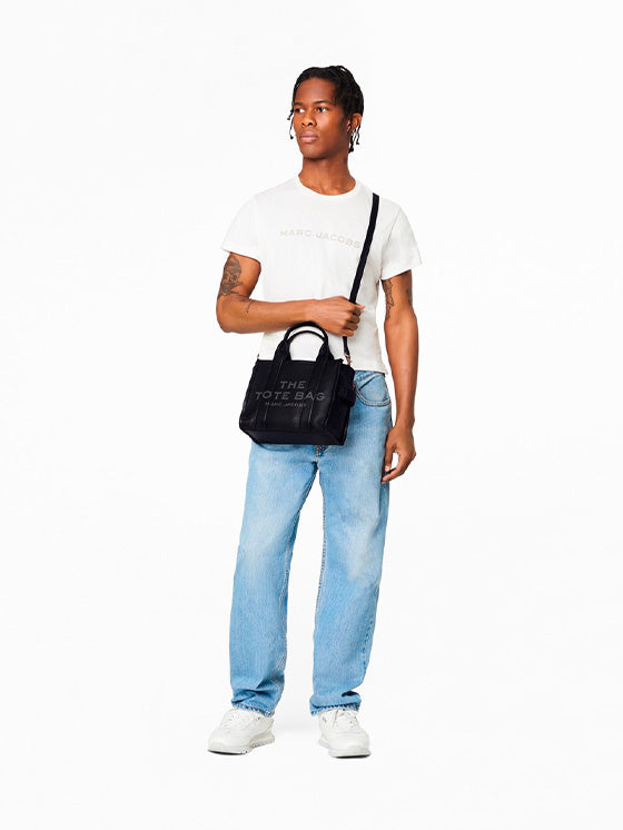 Bolsa Tote Pequena Marc Jacobs Small – Couro Preto
