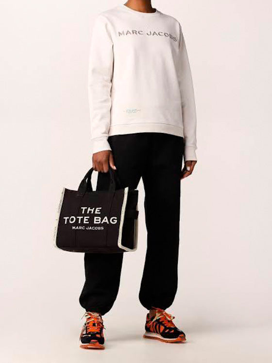 Bolsa Tote Média Marc Jacobs The Jacquard Preto