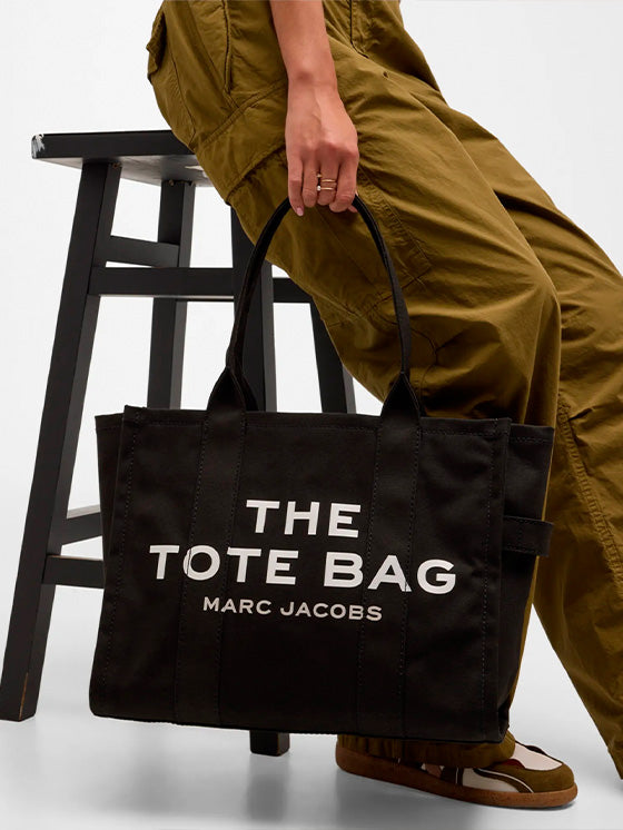 Bolsa Tote Marc Jacobs M0016156 Large – Algodão Preto