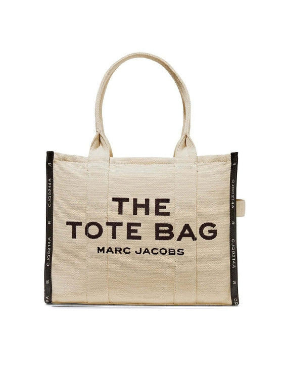 Bolsa Tote Marc Jacobs The Jacquard Large Bege