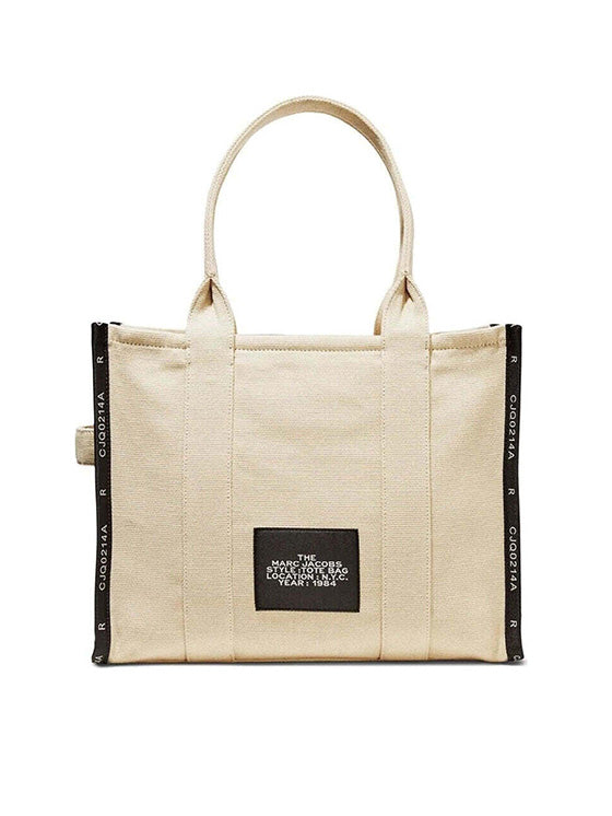 Bolsa Tote Marc Jacobs The Jacquard Large Bege