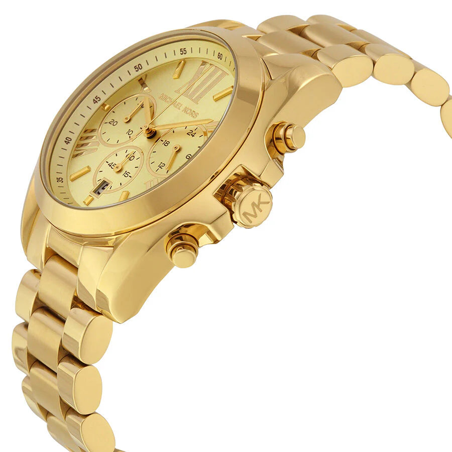 Relógio Michael Kors Bradshaw MK5605 para Mulher – Aço Dourado