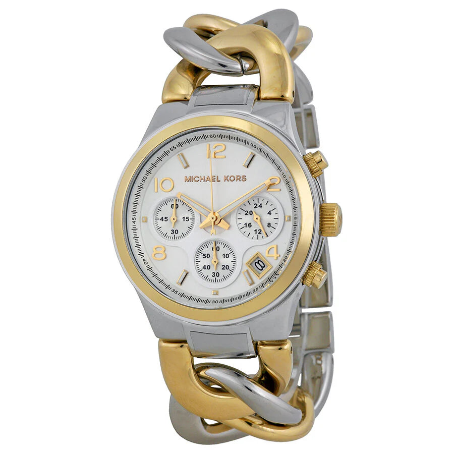 Orologio Michael Kors Twist Chain Chronograph MK3199 Bicolor