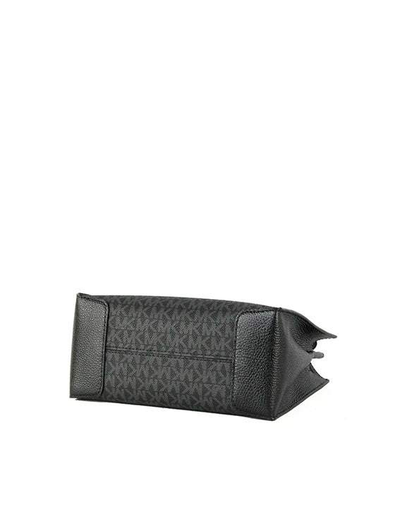 Bolso Mercer Pebble de Michael Kors, color negro