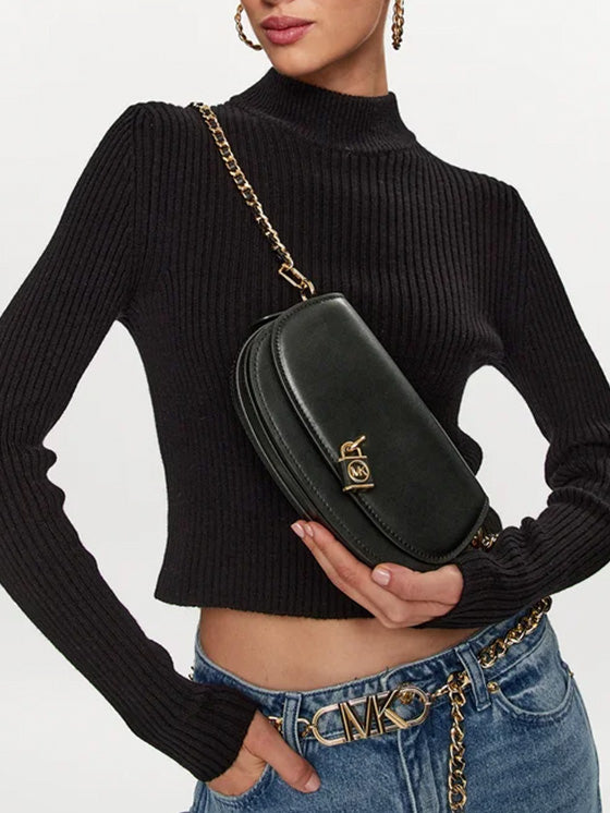 Bolsa Michael Kors Mila 30F3GIMM1L Preta