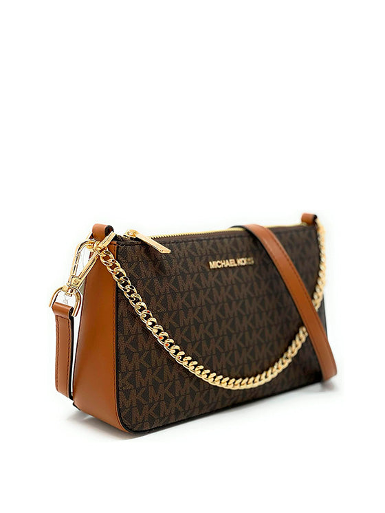 Bolsa Michael Kors Jet Set Travel MD Chain 35H1GTVU6B Castanho