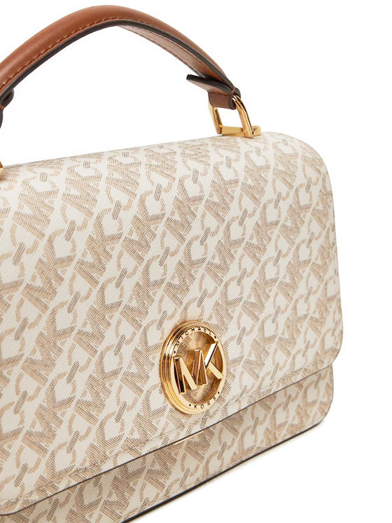 Bolso Michael Kors Delancey 30T4GD8S6B Beige Vainilla