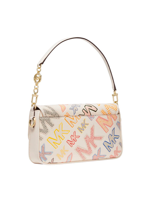 Bolsa Michael Kors Conversível Signature – Light Cream Multi