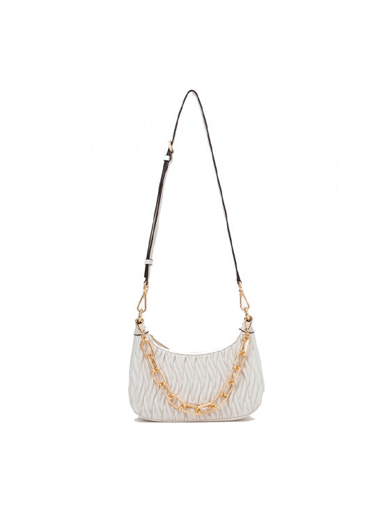 Bolso blanco óptico Cora de Michael Kors