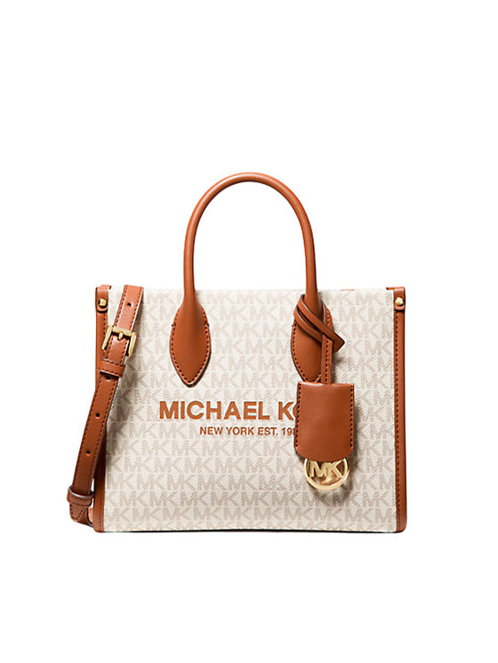 Borsa a mano Michael Kors Mirella Bianca
