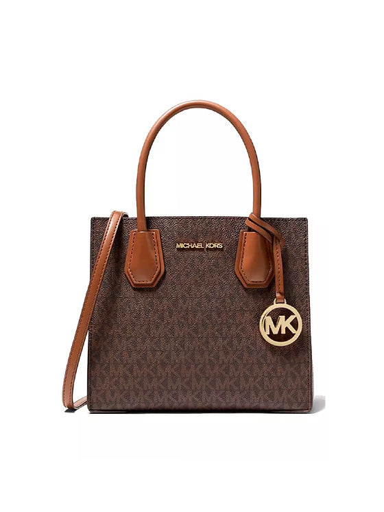 Maleta Michael Kors Mercer Pebbled 35S1GM9M2B Braun