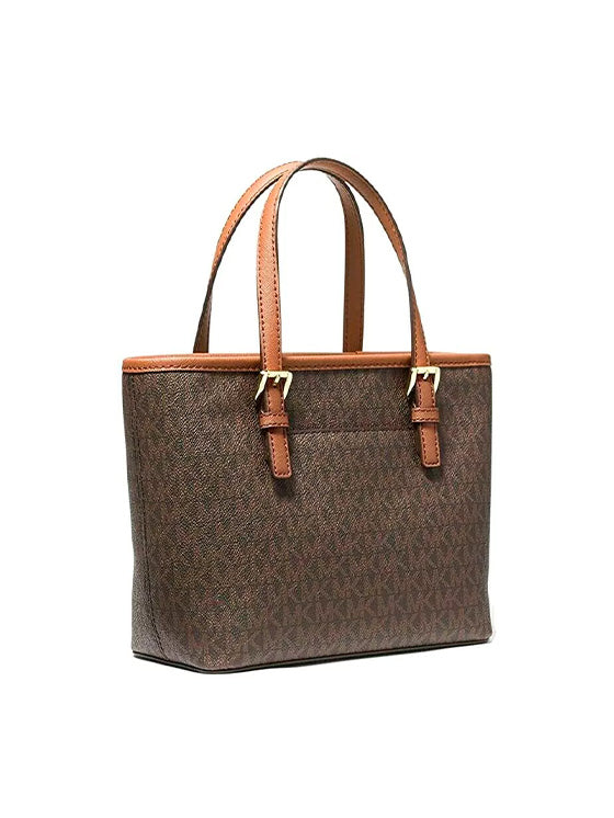 Mala de ombro Michael Kors Jet Set Travel XS Castanho