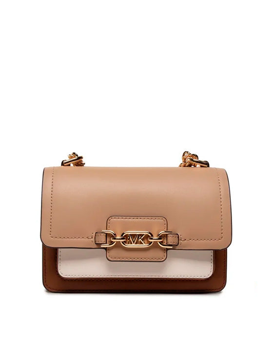 Bolsa Michael Kors Heather 32S2G7HC0T Castanho