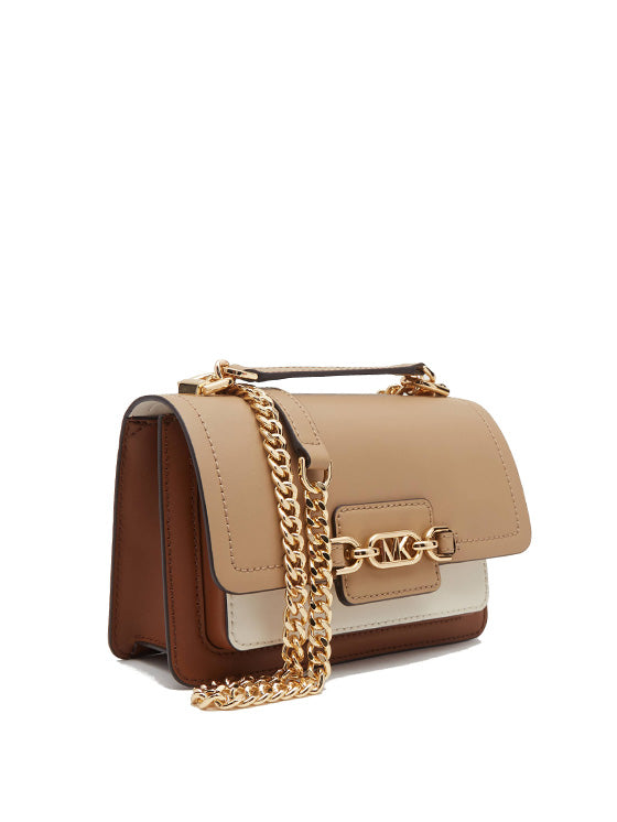 Bolsa Michael Kors Heather 32S2G7HC0T Castanho