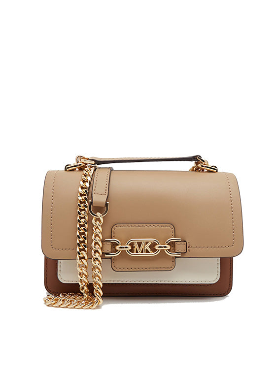 Bolsa Michael Kors Heather 32S2G7HC0T Castanho