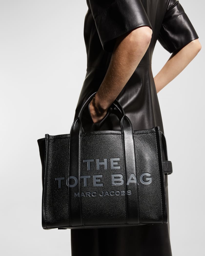 Bolso tote mediano de piel de Marc Jacobs en color negro