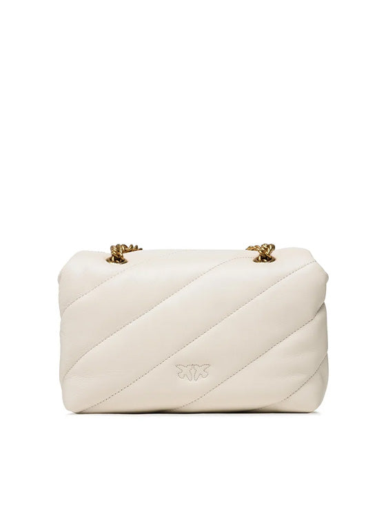 Saco a tiracolo Pinko Love Puff Branco