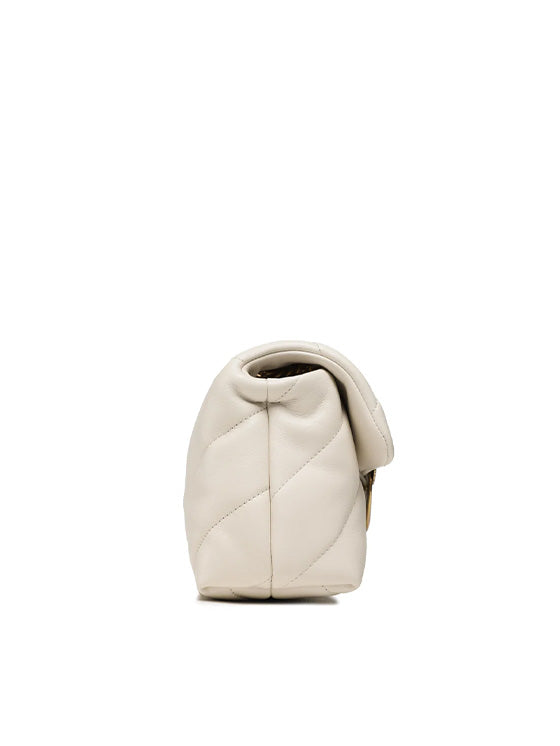 Saco a tiracolo Pinko Love Puff Branco