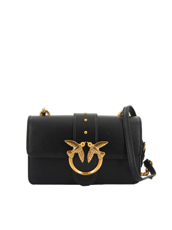 Bolsa Pinko Love Mini Icon Simply Preta