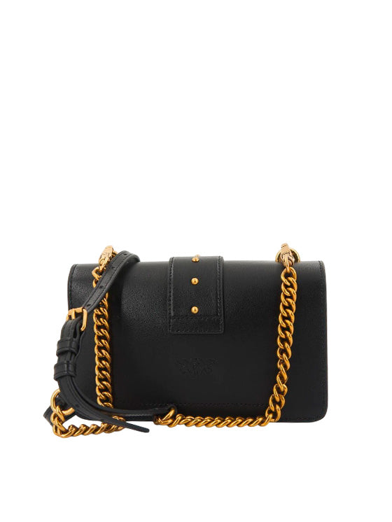 Bolsa Pinko Love Mini Icon Simply Preta
