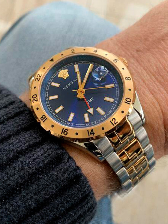 Relógio Versace Hellenyium V11060017 Bicolor