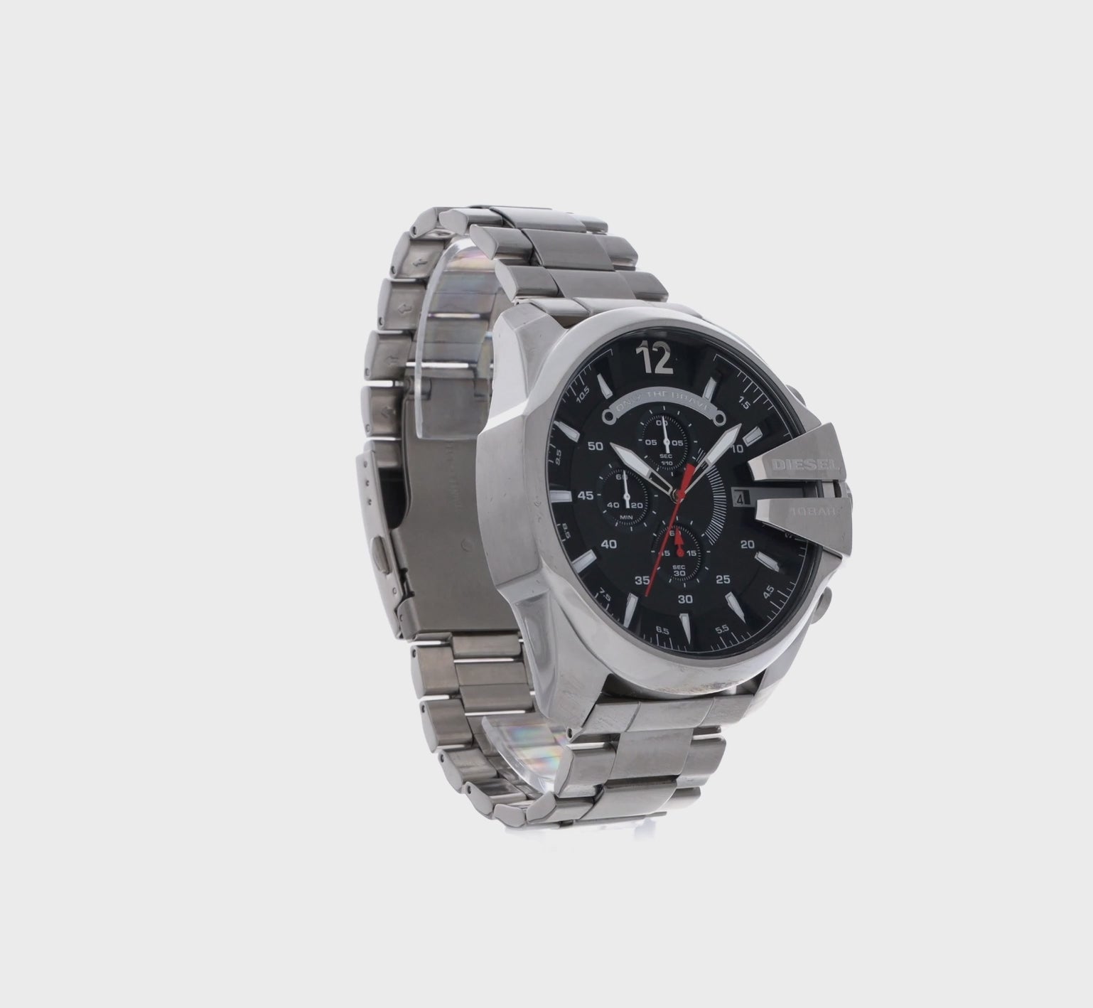 Relógio Diesel DZ4308 Mega Chief Prateado