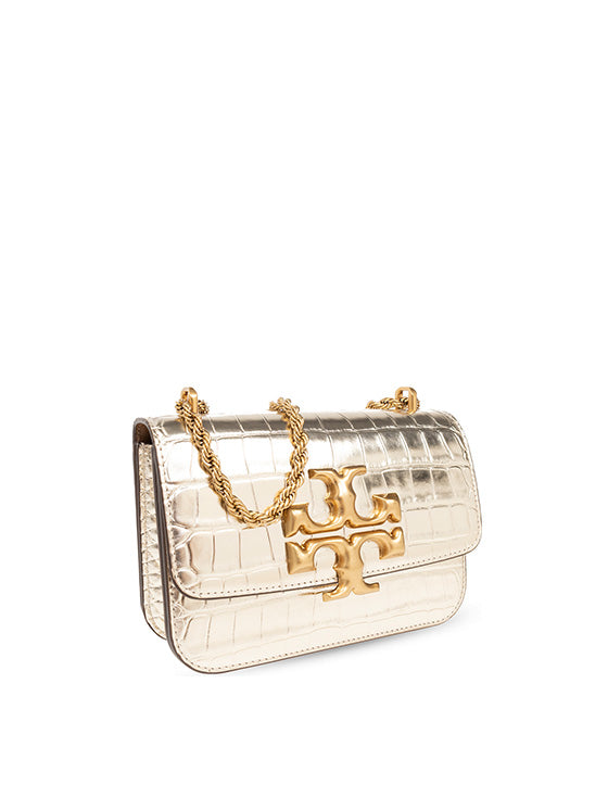 Bolsa de ombro Tory Burch Eleanor champanhe