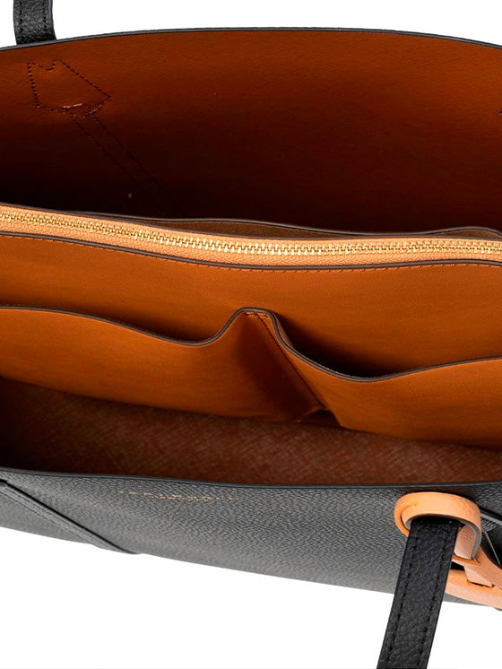 Mala Tory Burch Triple Tote Perry Triple Compartment Preto