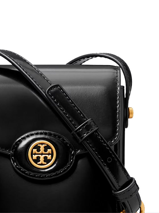 Bolso Robinson Phone Crossbody Tory Burch Preto