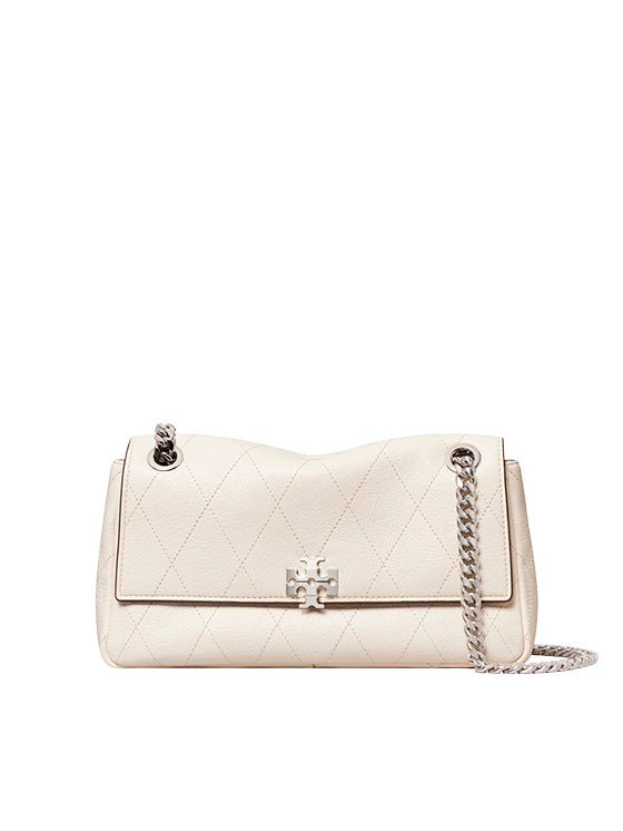 Mala Tory Burch Soft Fleming White Quilted 185829 Bianco